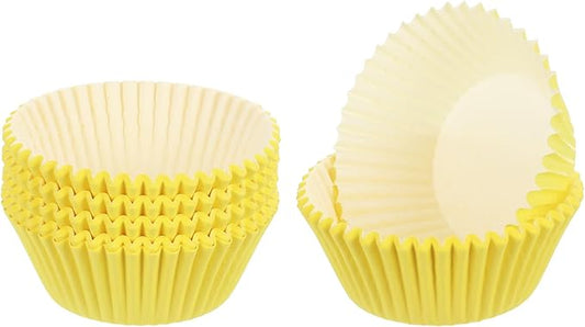 uxcell 300 Pcs Cupcake Liners, Muffins Paper Baking Cups Wrappers Standard Greaseproof for Baking