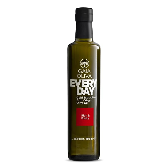 Gaia Oliva Everyday Extra Virgin Olive Oil ??Cold Pressed, Unrefined, Single Estate, Trilye Olives