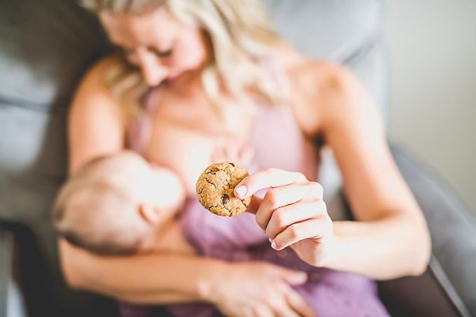 MilkBliss Dark Chocolate Chip Oatmeal Lactation Cookies with Brewers Yeast for Breastfeeding and