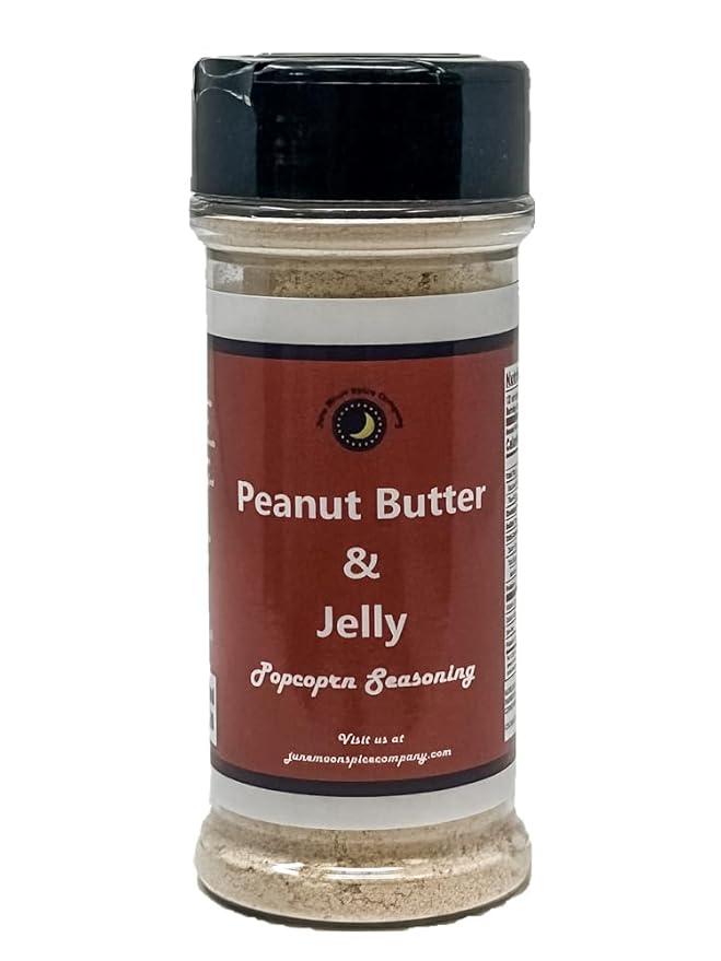 Peanut Butter & Jelly Popcorn Seasoning | Large shaker | Crafted in Small Batches | Premium |