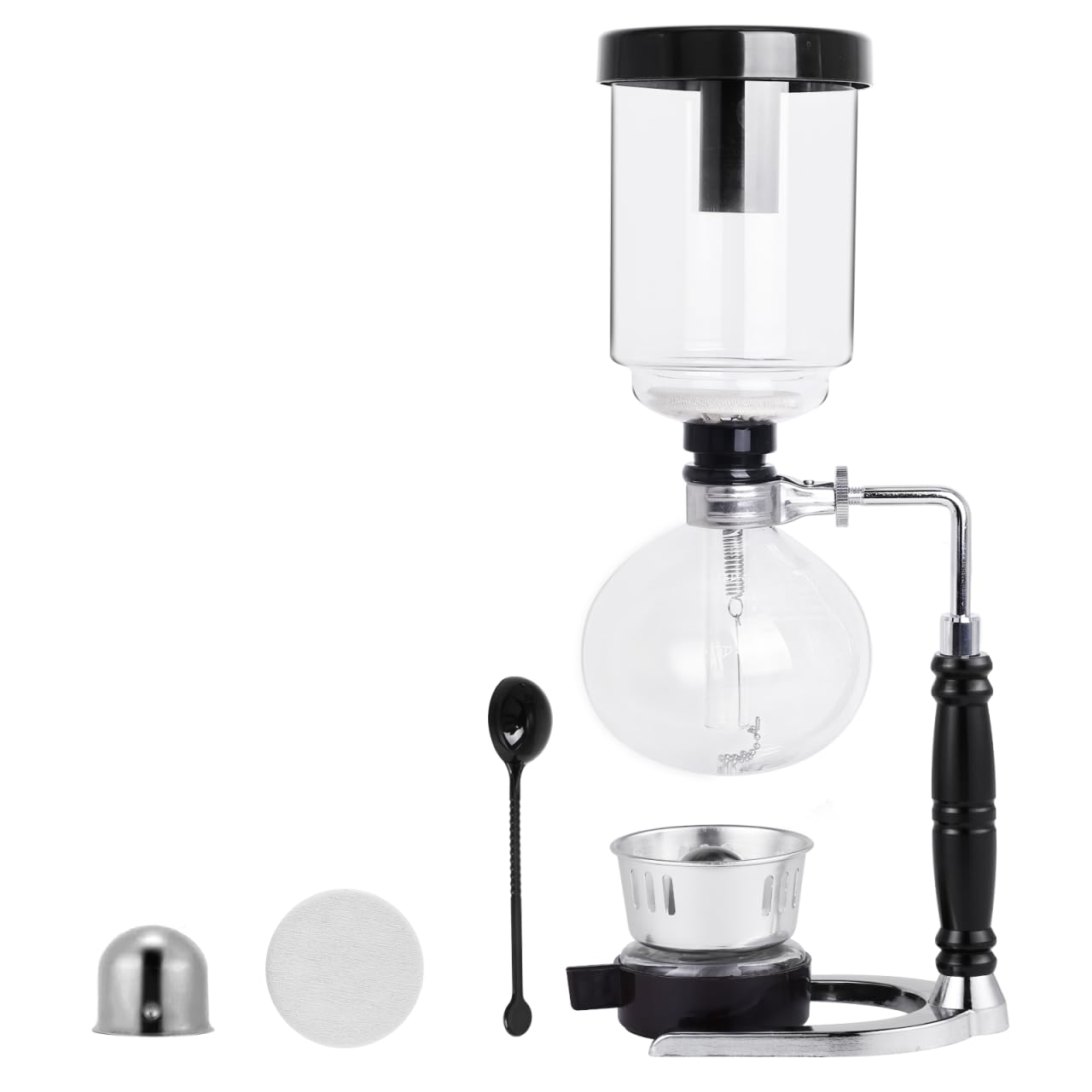 YUCHENGTECH Syphon Coffee Maker Tabletop Glass Siphon Pot Glass Technica Siphon Vacuum Coffee