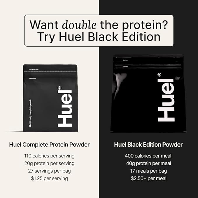 Huel Vegan Protein Powder | Chocolate Fudge Brownie | Complete Nutrition | 20g Protein Powder |