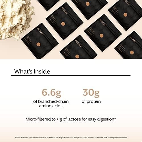 ProMix Nutrition Whey Protein Isolate Powder, Unflavored - Grass-Fed & 100% All Natural - 짯Post