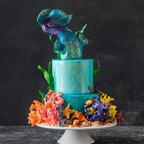 Luster Dust - Teal (4g 1x Jar) | Edible Vegan Dust & Paint for Cake Decorating, Ice Cream