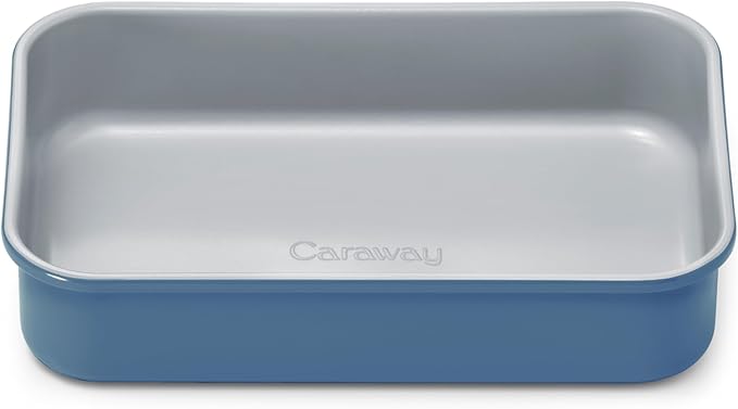Caraway Nonstick 9??x 6.5??Small Rectangle Baking Pan ??Non-Toxic, PTFE & PFOA Free ??Aluminized