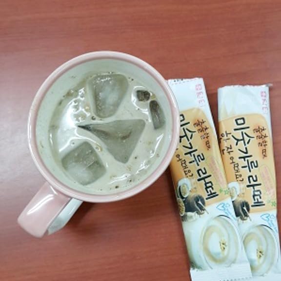 Damtuh Instant Roast Grain Misugaru Latte 20g x 12 Count - Powdered Misugaru Latte Caffeine Free