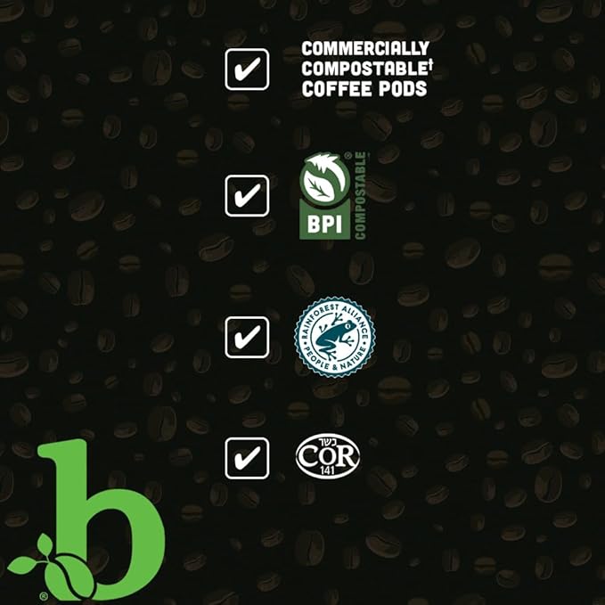 beaniac Flavor Freak Madagascar Vanilla, Flavored Light Roast, Single Serve Compostable K Cup