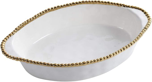 Pampa Bay Titanium Baking Dish (Oval, Golden Salerno)