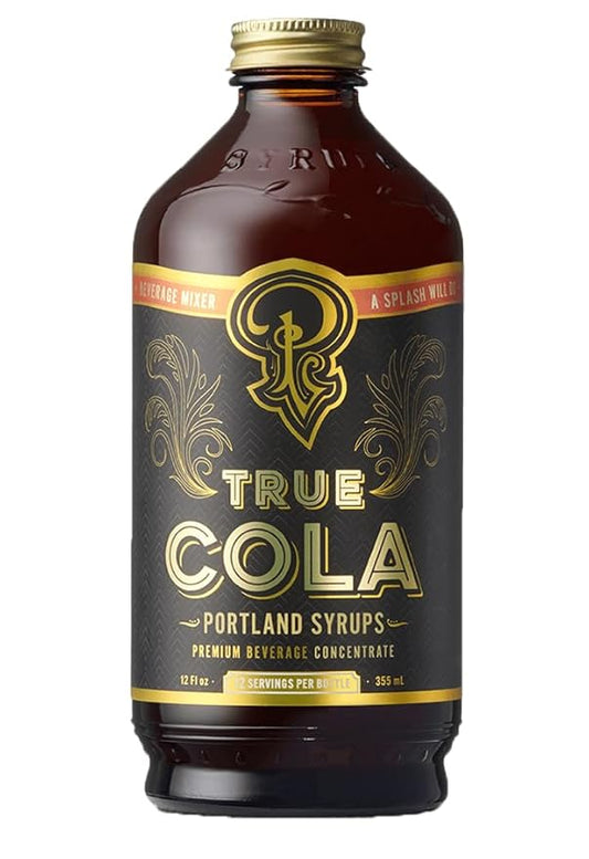 Portland Syrups True Cola – Premium Small-Batch for Cocktails, Mocktails, and Homemade Sodas – Made