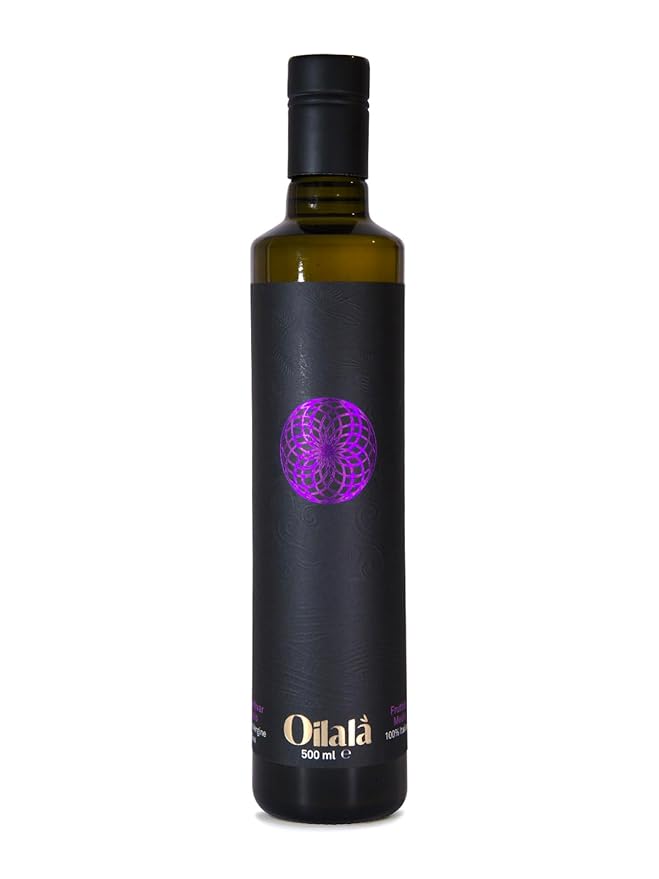 Oilala Extra Virgin Olive Oil, Robust Flavor, 2022 Gold Medal NYIOOC! filtered,Italian Family Farm