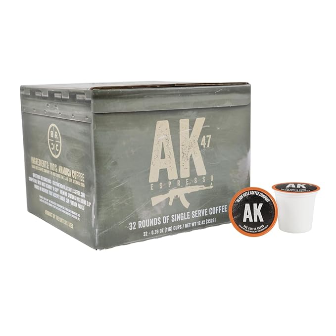 Black Rifle Coffee Company Medium Roast K Cups - Single Serve K Cups Coffee Pods - Kcup Pods