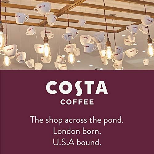 Costa Coffee Whole Bean Coffee, Signature Blend Medium Roast, 12oz each, Rainforest Alliance