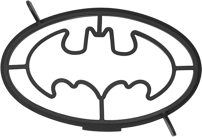 Whiskware Justice League Silicone Pancake Mold and Shaper, Breakfast Art Dishwasher Safe, BPA and