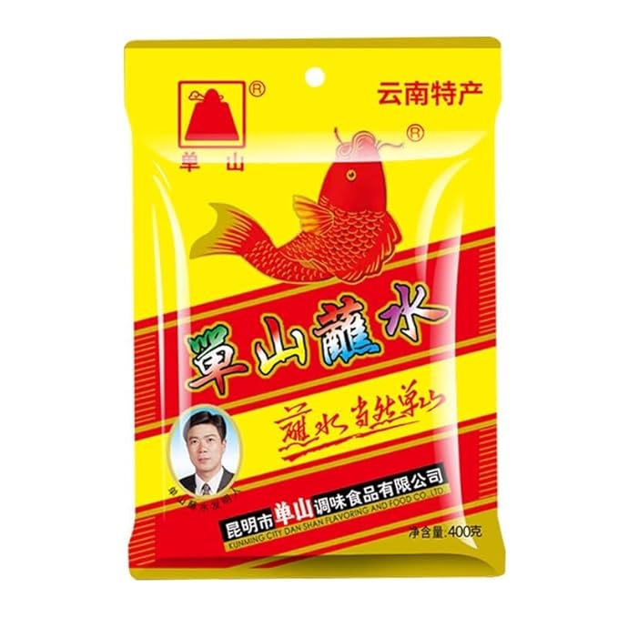 Danshan (?•山?¸水) Yunnan BBQ Chili Powder Dipping Sauce (400g) | Traditional Chinese Spice Blend |