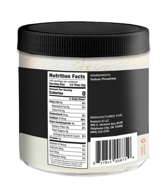 Kosmos Q Moisture Magic BBQ Injection, Phosphate Meat Marinade for Chicken, Pork, Brisket, Fish &