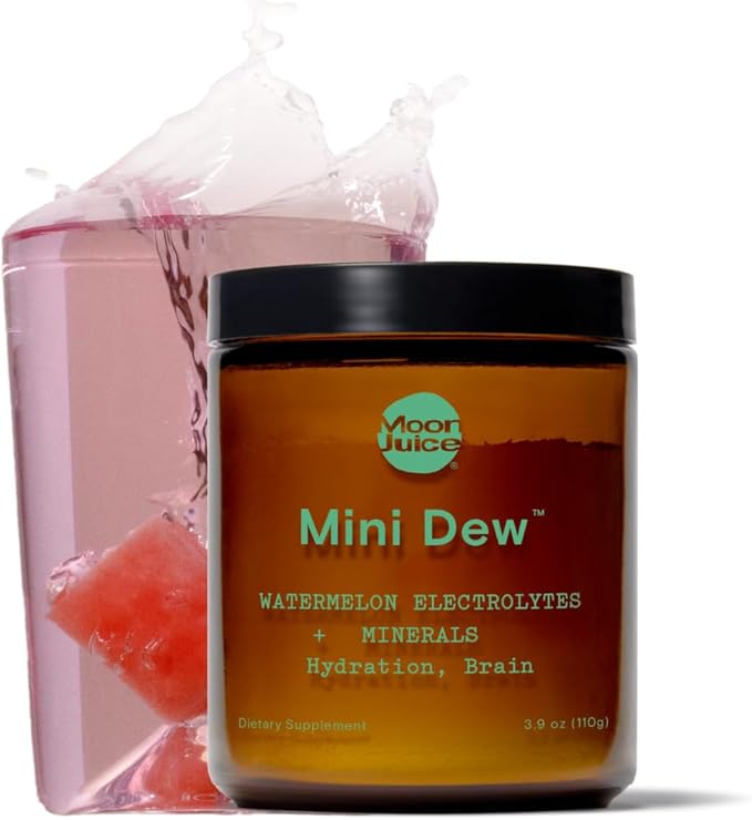 Moon Juice - Mini Dew Electrolytes Powder - Watermelon (30 Servings) - 2in1 Electrolytes & Minerals