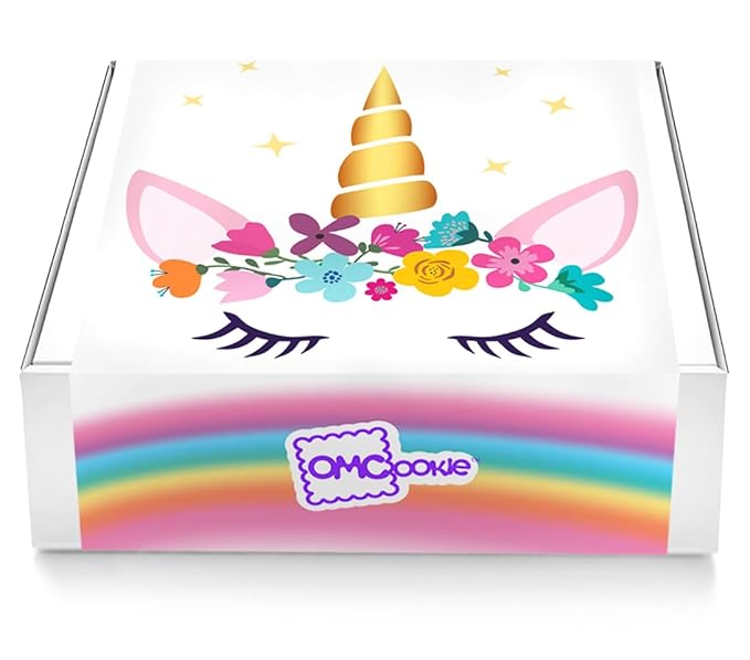 Unicorn Cookies Individually Wrapped Bulk For Kids Theme Birthday Party Favors 24 Pack Bulk for