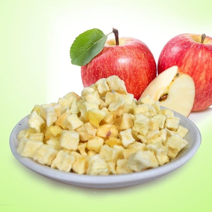 Dried Apple 250g Apple Diced Apple Granules no Sugar Added Sweet and Sour Taste, Fruit Tea Baking