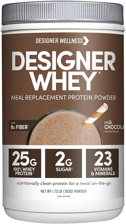 Designer Wellness, Designer Whey Protein Meal Replacement Powder, Organic Superfood Complex Carbs
