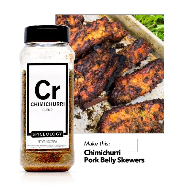 Spiceology - Chimichurri Seasoning Spice Blend - Use On: Pork, Fish, Vegetables, Chicken, Steak