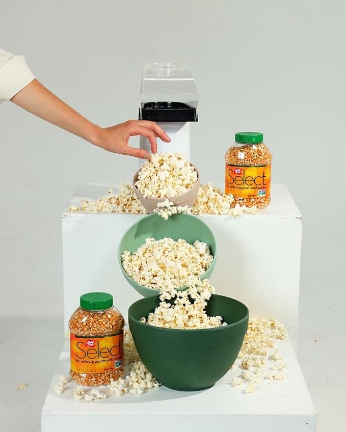 Jolly Time Popcorn Kernels, Gourmet Popping Corn for Air Popper Machine or Stovetop, Select Yellow