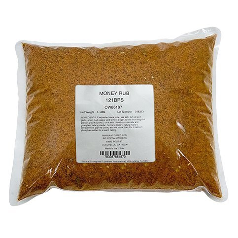 Big Poppa’s Money BBQ Rub — Award Winning Pork BBQ Rub — Gluten-Free Spice Mix — Dry Rubs for