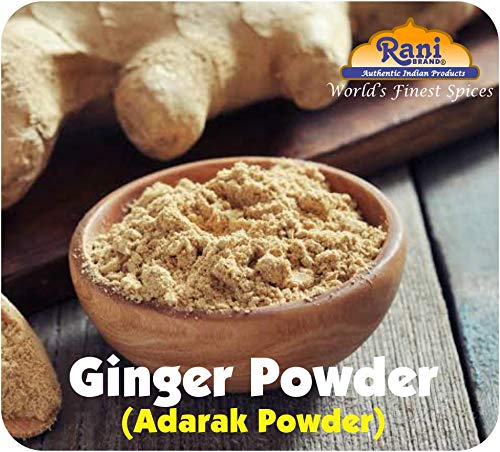 Rani Ginger (Adarak) Powder Ground, Spice 2.5oz (71g) PET Jar ~ All Natural | Vegan | Gluten