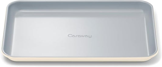 Caraway Nonstick Ceramic Small Baking Sheet (9x13”) – Non-Toxic, PTFE & PFOA Free – Oven Safe