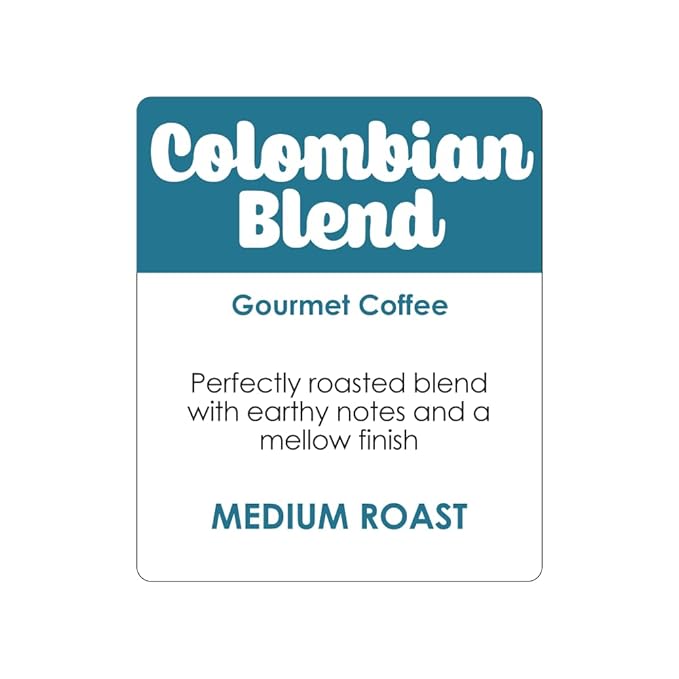 Donut Café - Coffee Gourmet Pods, Colombian Blend, Medium Roast – Non-GMO, Gluten Free – Compatible