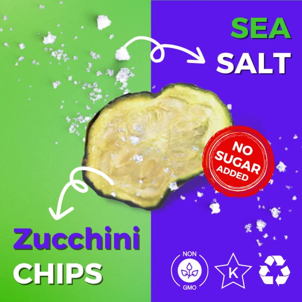 Baked Zucchini Chips, Oven Baked No Oil Added, Vegetable Crisps, No Sugar Added Gluten Free Healthy