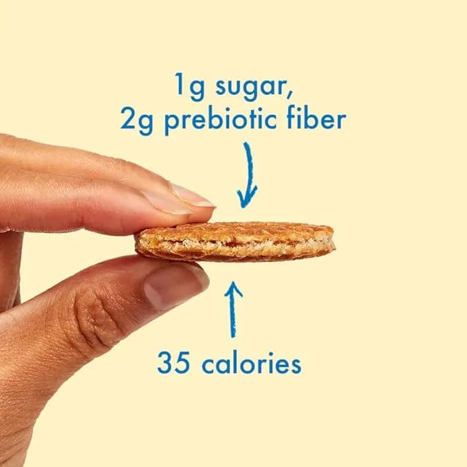 Rip Van Wafels Dutch Caramel Mini Stroopwafels, Low Carb Snacks, Non GMO Snack, Keto Friendly