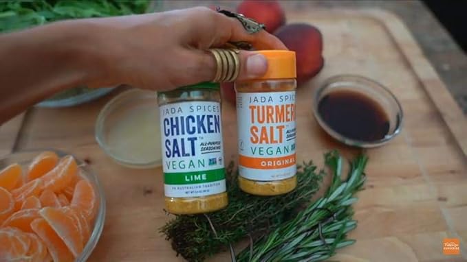 JADA Spices Chicken Salt Spice and Seasoning - Lime, Turmeric Salt - Vegan, Keto & Paleo Friendly