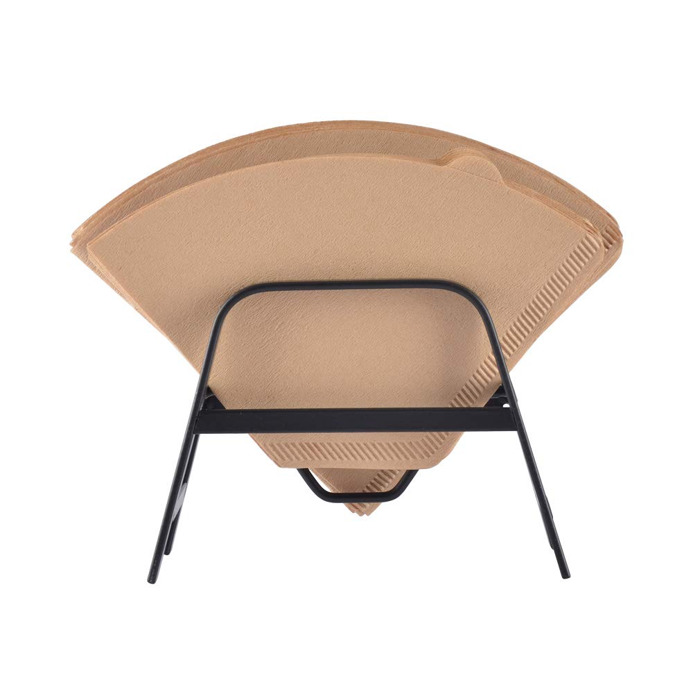 Coffee Filter Holder for Cone & V60 Coffee Filters - CAFEMASY Metal Coffee Filter Paper Holder Rack