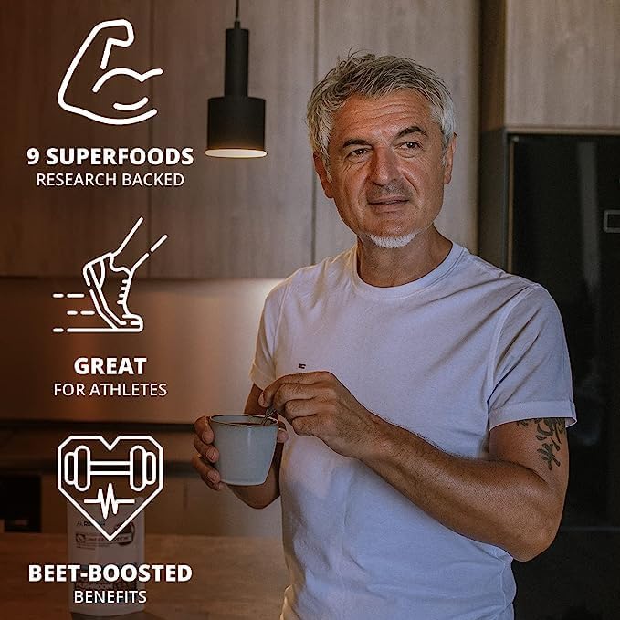 UNBEETABREW Organic Beetroot & Mushroom Coffee ??Plant-Based, Energy with Beet Juice, Adaptogens