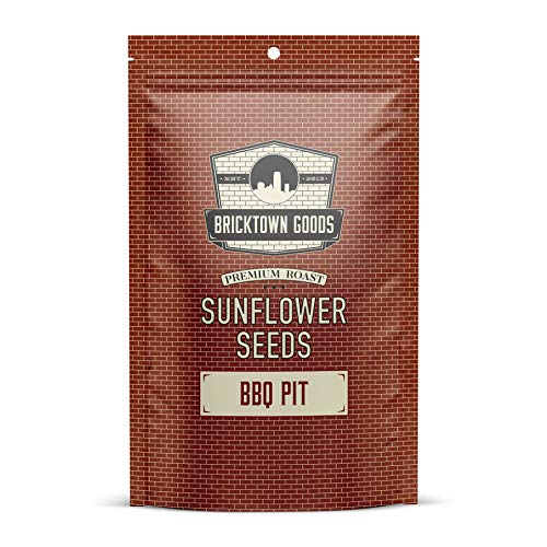 Bricktown Goods BBQ Pit Flavored Sunflower Seeds - Boldly Seasoned and Roasted In-Shell Sunflower