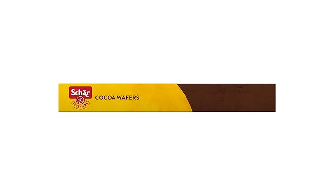 Schär Gluten-Free Cocoa Wafers, 4.4oz, 12-Pack ??Crisp Layers with Creamy Cocoa Filling, Non-GMO