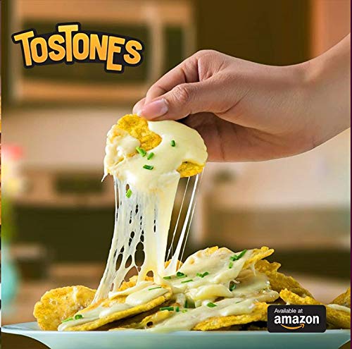 TOSTONES, Green Plantains, Re-Sealable Bag, Crunchy chips, Plantains, Palm Oil and Salt, 3.53 Oz