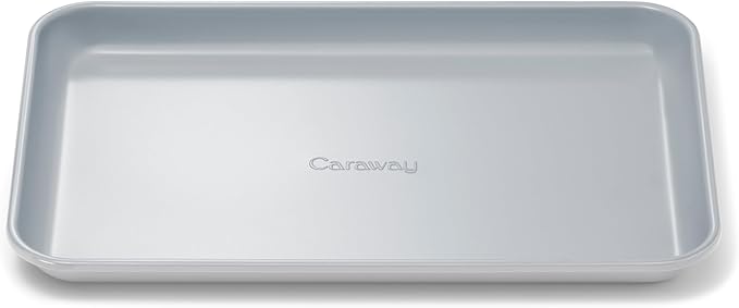 Caraway Nonstick Ceramic Small Baking Sheet (9x13”) – Non-Toxic, PTFE & PFOA Free – Oven Safe