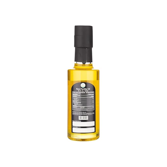 HELLO KFOOD YECHEON OMUI 100% Pure Raw Perilla Oil, Cold Pressed, Made in Korea (Yecheon)