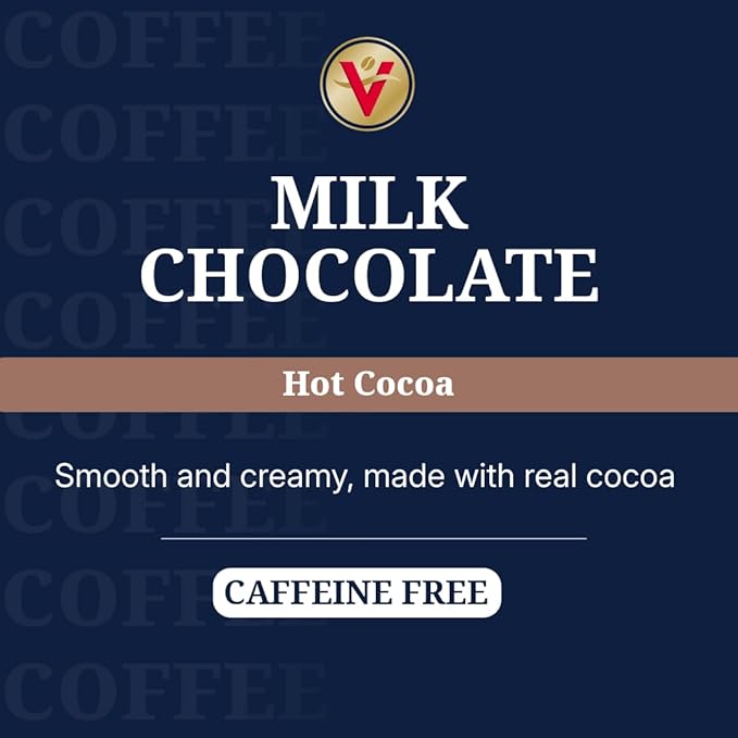Victor Allen's Coffee, Milk Chocolate Hot Cocoa, 12 Count, Single Serve Hot Cocoa Pods for Keurig