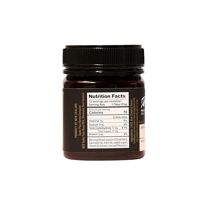 Taylor Pass Honey Co Manuka Honey UMF 10+ MGO 263+ | Monofloral, Sustainable Premium New Zealand