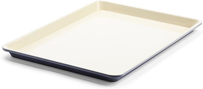 GreenLife Bakeware 18” x 13” Half Cookie Sheet Baking Pan, Non-Toxic PFAS-Free Healthy Ceramic