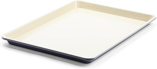 GreenLife Bakeware 18” x 13” Half Cookie Sheet Baking Pan, Non-Toxic PFAS-Free Healthy Ceramic