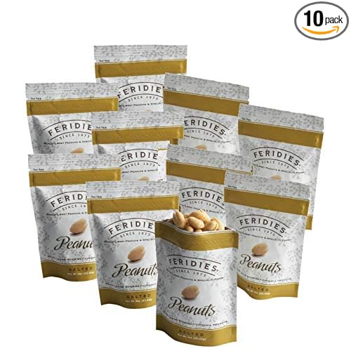 Amazon 10 pack (Value Pack) - 3oz Salted Peanuts
