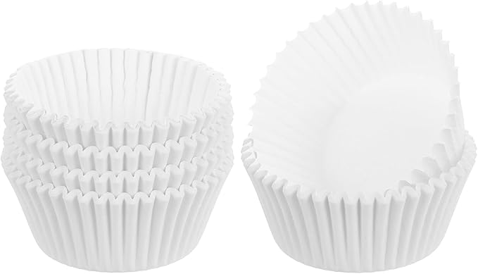 uxcell 300 Pcs Cupcake Liners, Muffins Paper Baking Cups Wrappers Standard Greaseproof for Baking