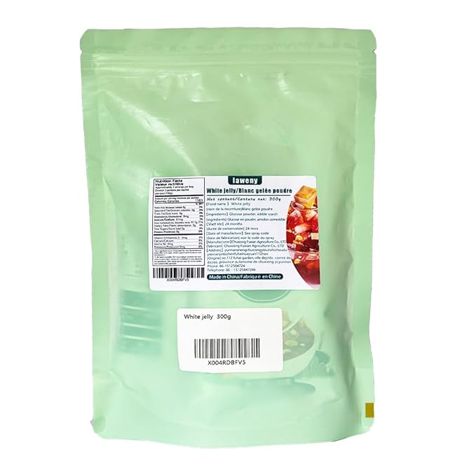 jelly powder10.58oz/300g, konjac jelly powder竊똦omemade desserts, jelly pudding powder,Transparent