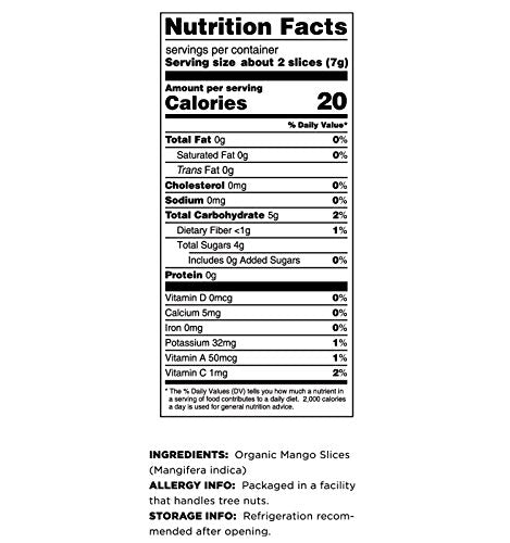 Terrasoul Superfoods Organic Dried Mango Slices, 16 Oz - Naturally Sweet & Tart | No-Added Sugar |