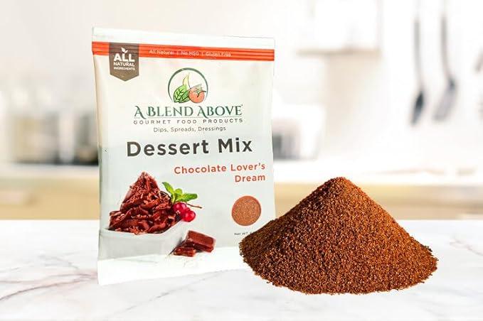 A Blend Above Chocolate Lover's Dream Pie Mix - No Bake, All Natural, Vegan, Gluten Free, No MSG
