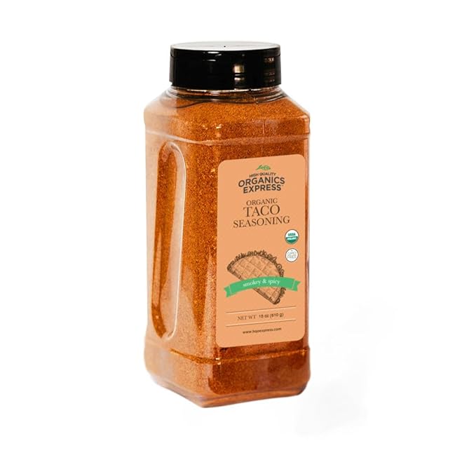 Organic Taco Seasoning – Bold & Authentic Flavor| All-Natural, Gluten-Free & Non-GMO | Perfect for