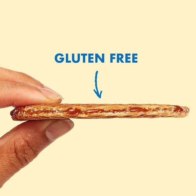 Rip Van Wafels Gluten-Free Stroopwafel - Dutch Caramel & Vanilla Stroopwafels Healthy Snacks